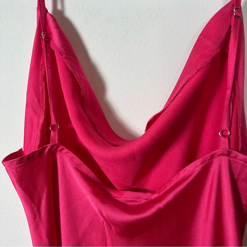 Paper Heart Chic Fuchsia Nightgown Size M - Picture 7 of 10